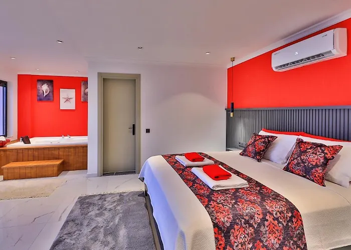 Luxury In Uzumlu Village Villa *
